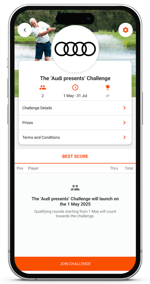 Join Challenge - VPAR app screenshot