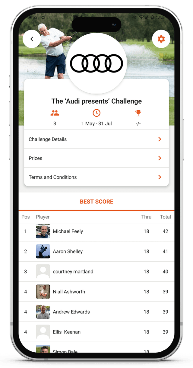 Challenge Overview - VPAR app screenshot