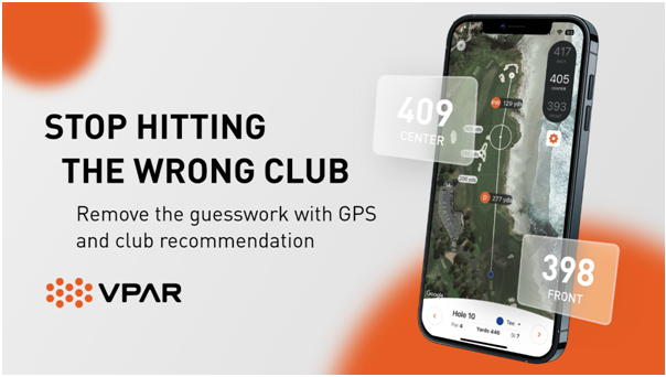 VPAR GPS golf maps