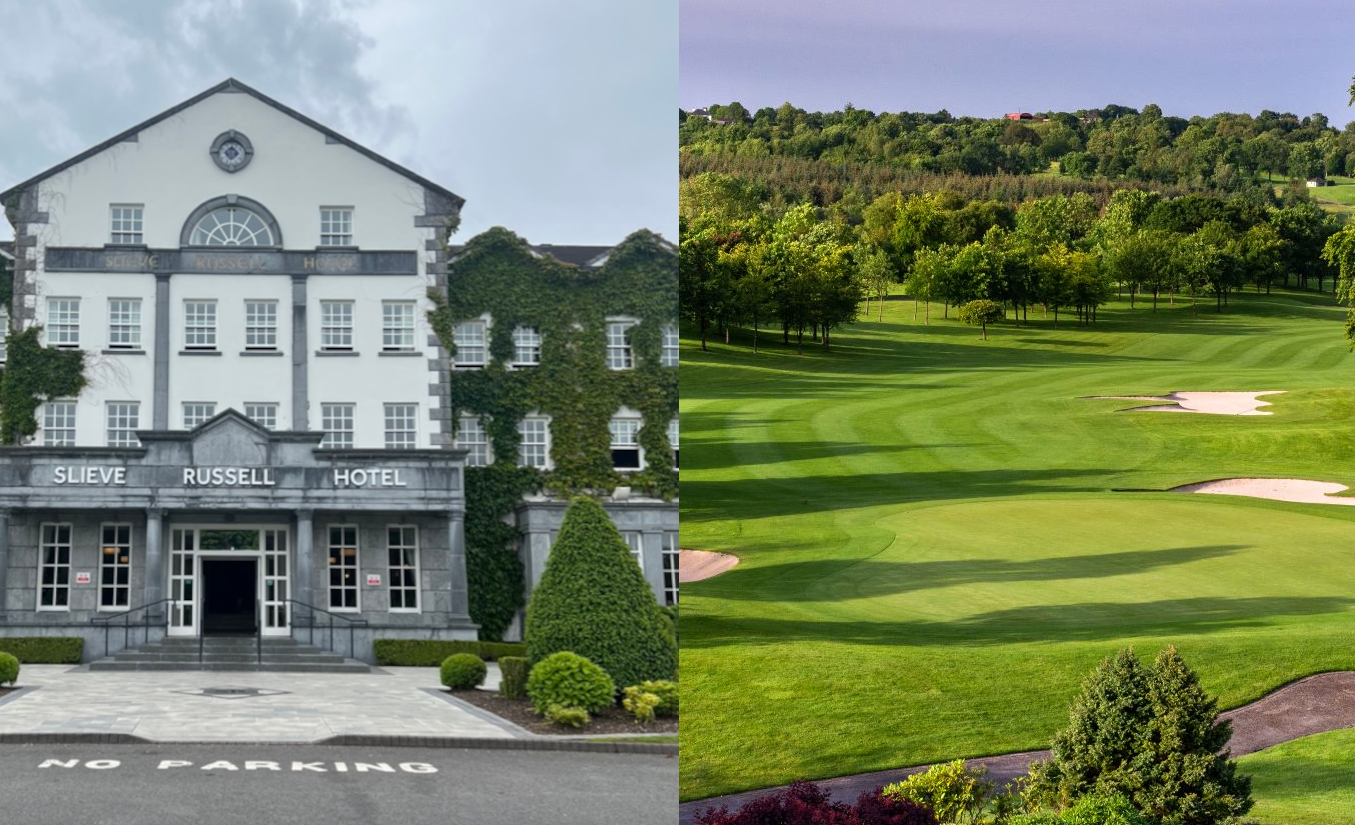 Slieve Russell hotel and a golf course