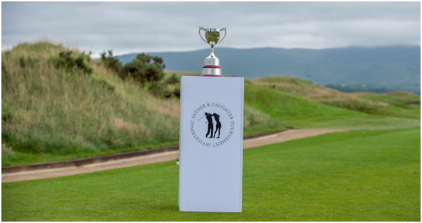 Award on a golf course