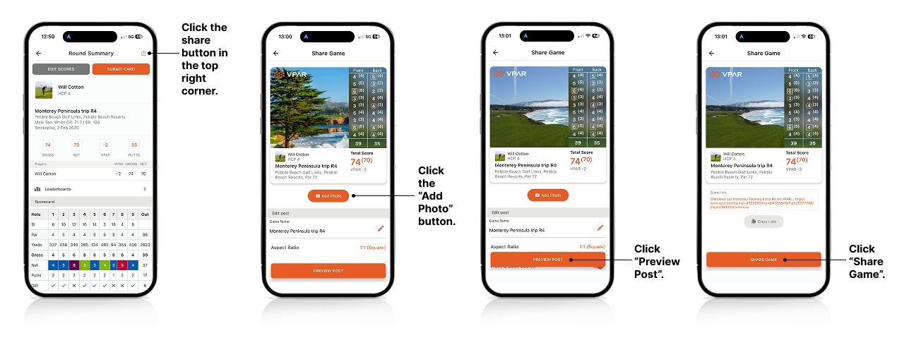 VPAR Feature Blog: Share Scorecard